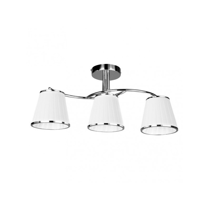 Lámpara Lantanas cromo 3 x E27 Fabrilamp